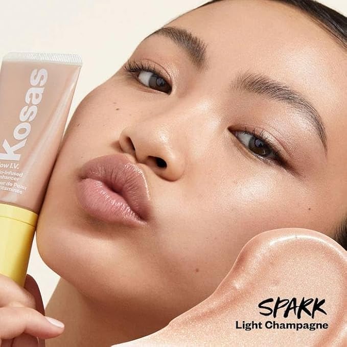 Kosas Glow I.V. - Vitamin-Infused Skin Illuminating Enhancer - Spark - 30 ml