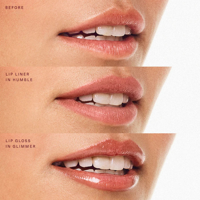 Positive Light Luminizing Lip Gloss-Glimmer - rose gold with champagne and rose gold pearl