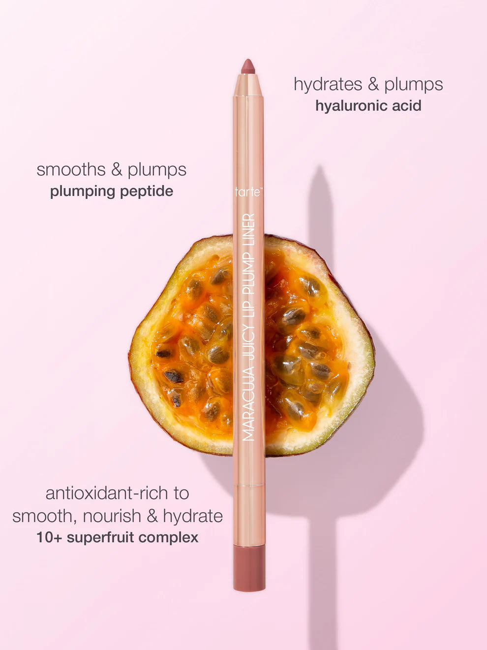 maracuja juicy lip plump liner with limited-edition charm-Cool mauve