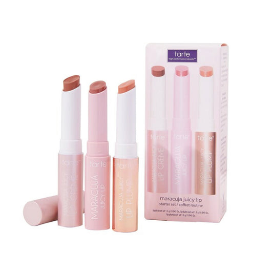 TARTE COSMETICS MARACUJA JUICY LIP STARTER SET -3 minis