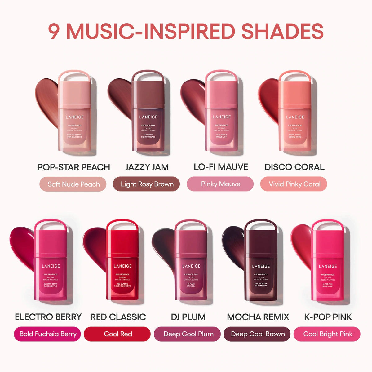 JuicePop Box Hydrating & Lightweight Oil Lip Tint - DJ PLUM