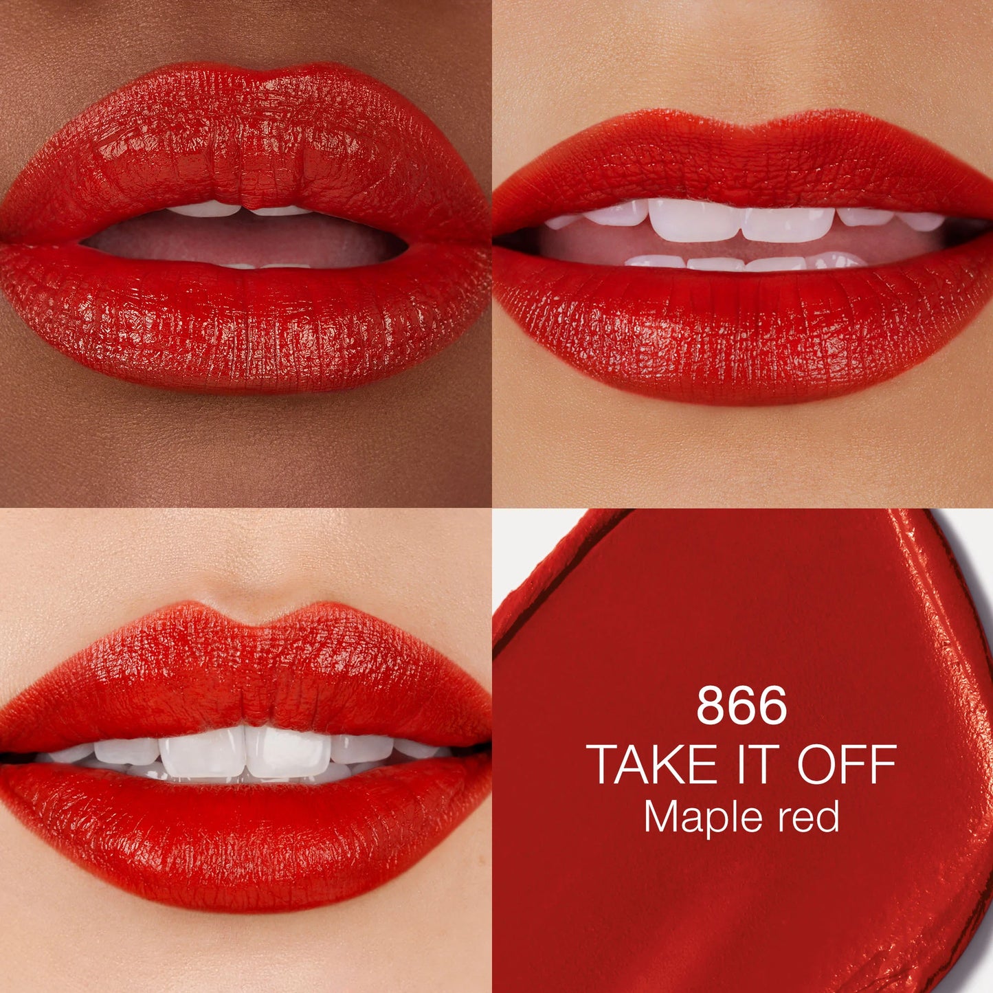 EXPLICIT LIPSTICK-866 TAKE IT OFF
Maple red