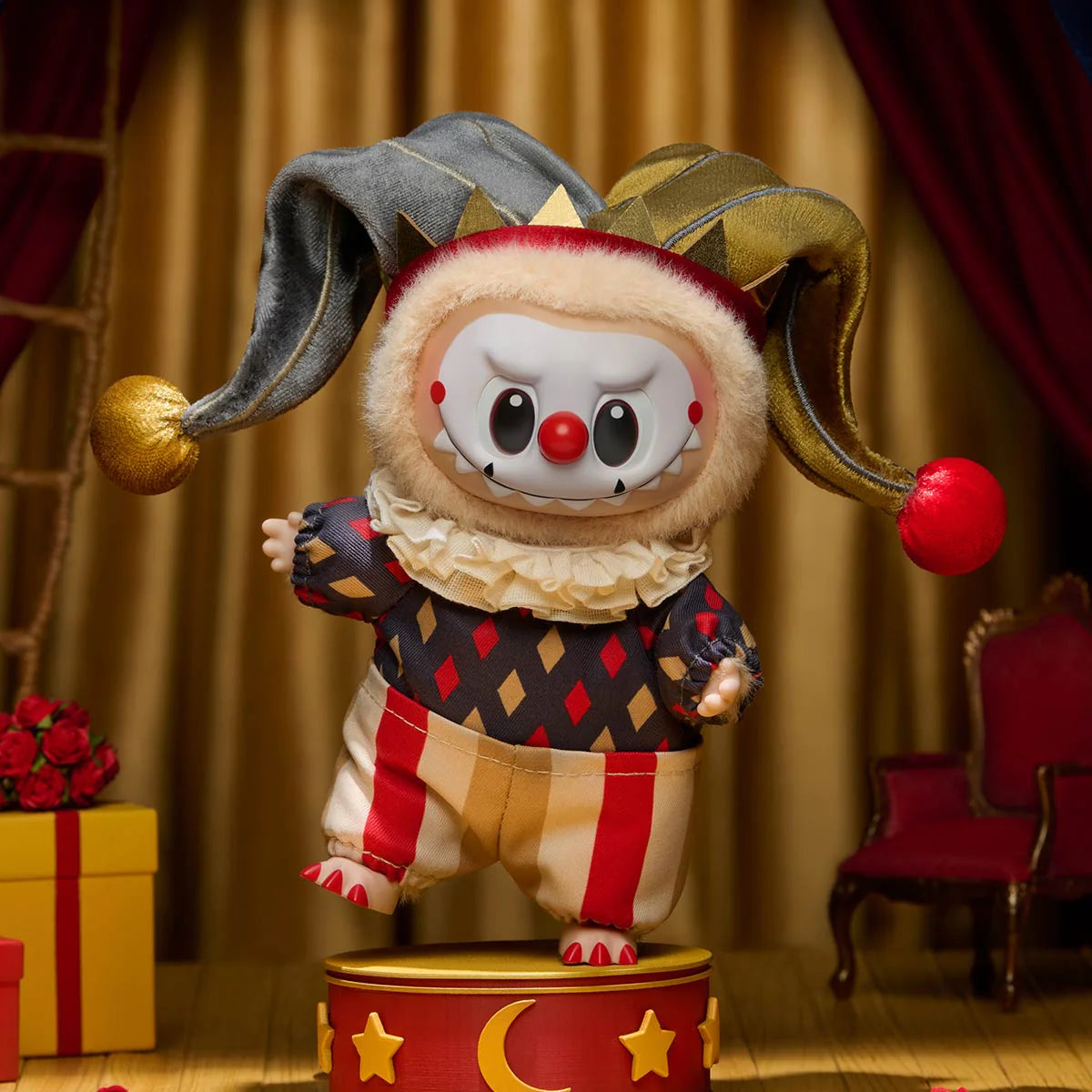 POP MART WHY SO SERIOUS Series-Vinyl Plush Pendant Blind Box ( 1 piece )