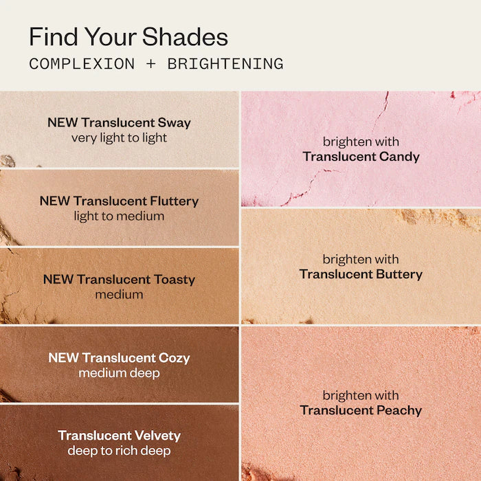 Cloud Set Loose Translucent Talc-Free Setting + Blurring Powder-Translucent Sway - Ultra Sheer Light ( #1 Powder in  America )