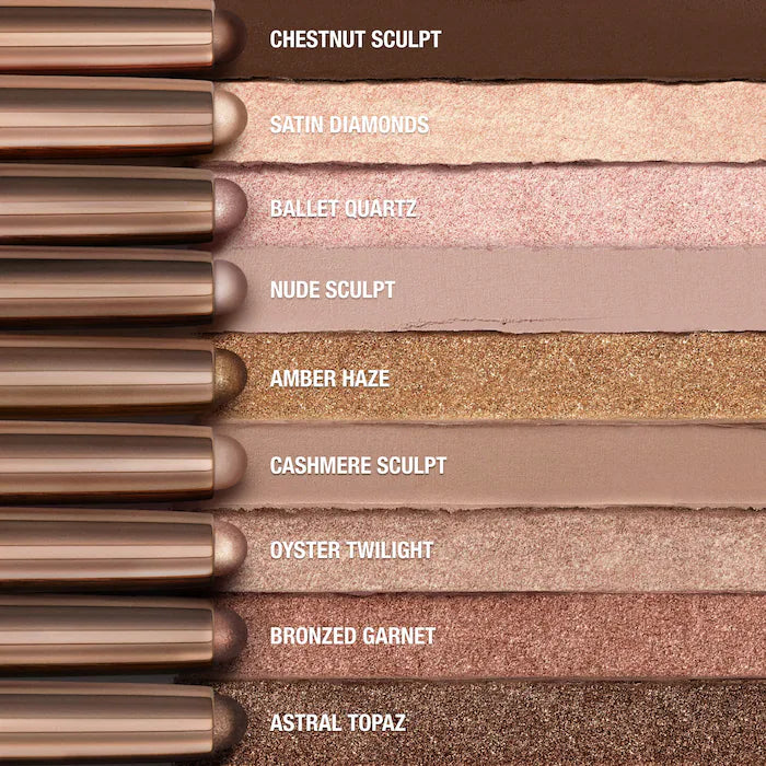 Exagger-Eyes Waterproof Eyeshadow Stick-Nude Sculpt - light cool nude