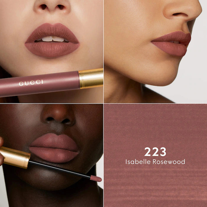 Transfer-Proof Matte Liquid Lipstick-223 Isabel Rosewood - pink