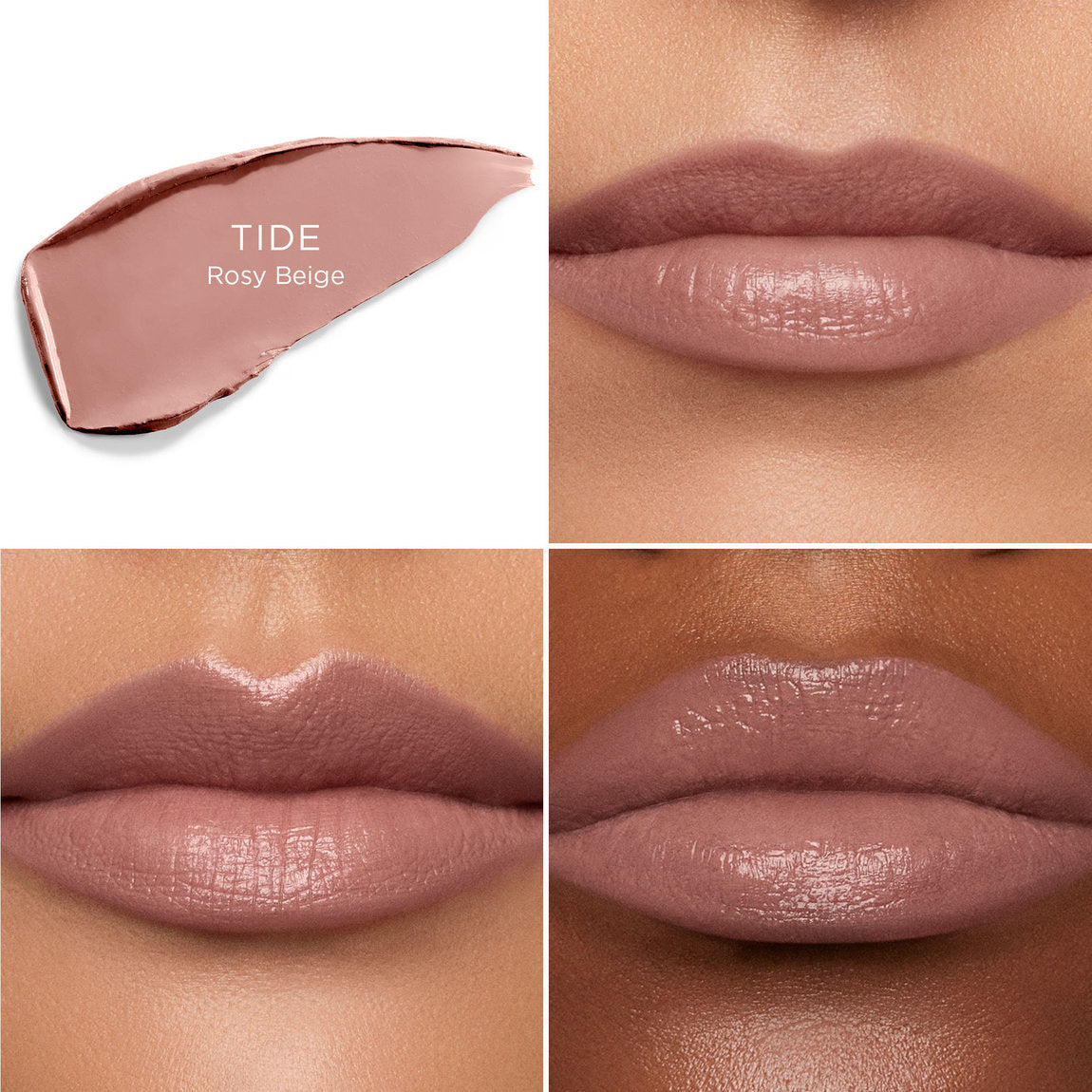 Unlocked™ Satin Crème Lipstick-Tide 302 - rosy beige