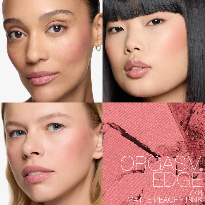 Talc-Free Powder Blush-Orgasm Edge – 778 - matte peachy pink (no shimmer)-NEW Shade