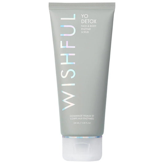 Wishful - Yo Detox Charcoal Face & Body Enzyme Scrub | 40ML