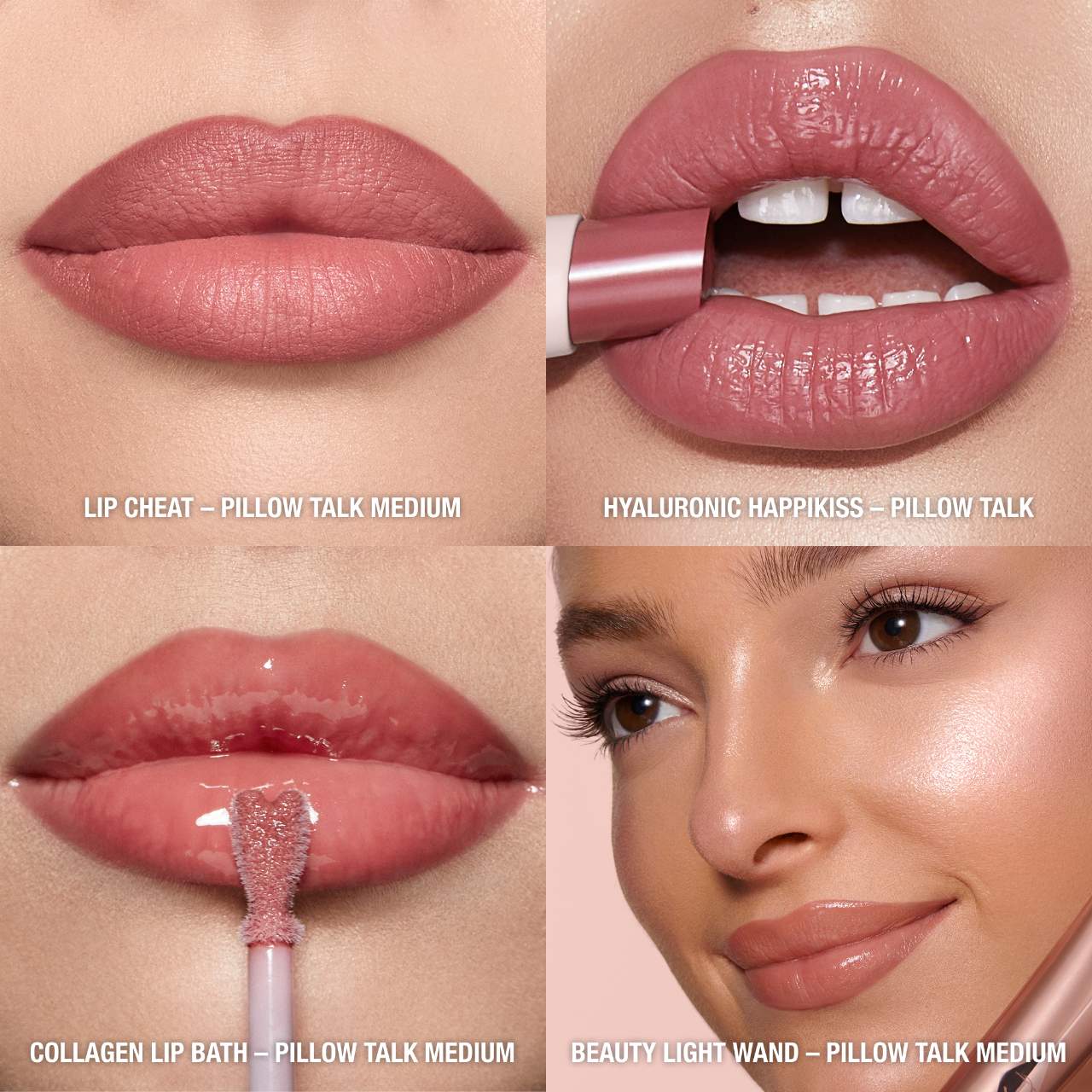Charlotte Tilbury - Pillow Talk Iconic Lip and Cheek Secrets Set- Pillow talk medium