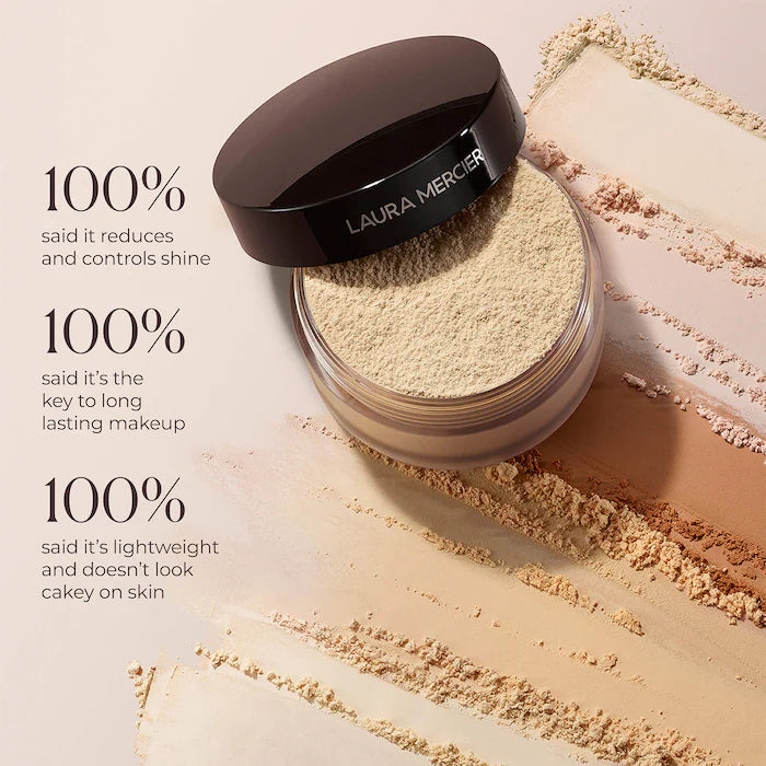 Translucent Loose Longwear Setting Powder-Translucent - perfect for very fair to medium skintones ( Newest packaging )