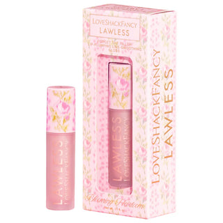 Forget The Filler Lip Plumper Line Smoothing Gloss-Blooming Heirloom x LoveShackFancy - opalescent pale pink with a pink vanilla sugar flavor