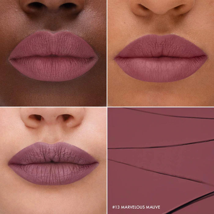 Cream Lip Stain 10HR Liquid Lipstick-13 Marvelous Mauve - matte classic mauve