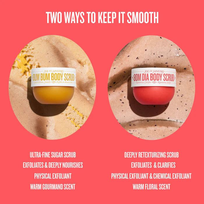 Bom Dia Body Scrub 10% AHA BHA Resurfacing Complex + Crushed Maracujá Seeds