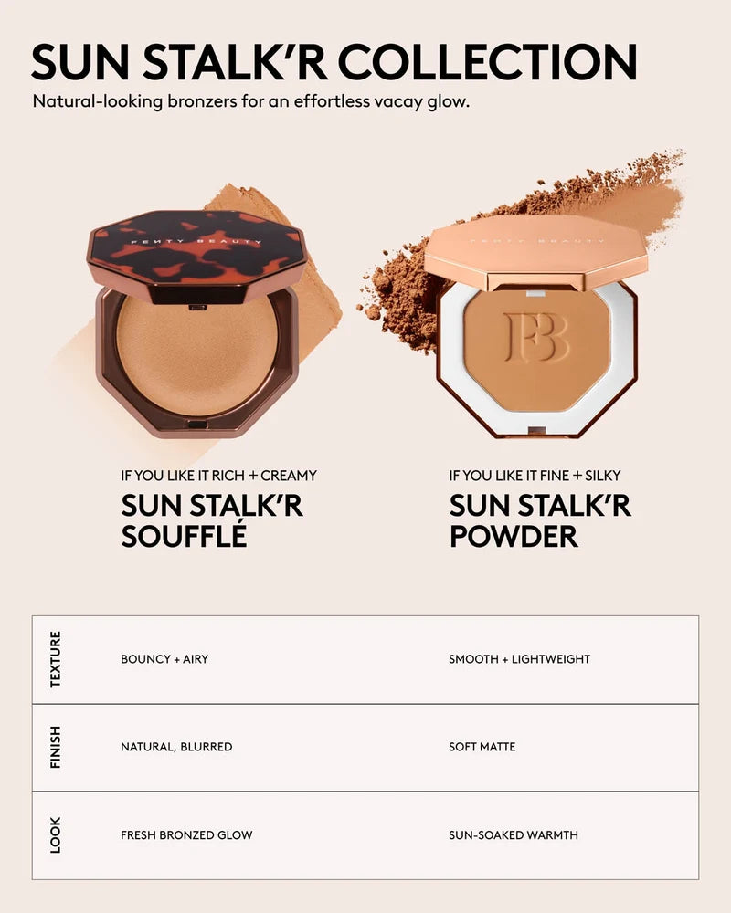 SUN STALK’R SOUFFLÉ PRESSED MOUSSE CREAM BRONZER-Maple glaze
