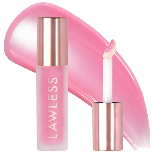 Forget The Filler Lip Plumper Line Smoothing Gloss-Velvet Daisy - rosy pink