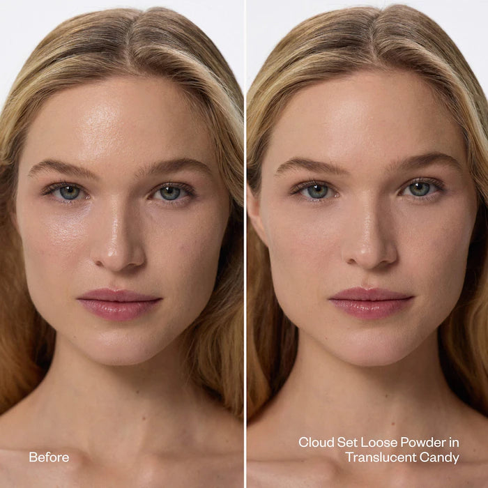 Cloud Set Loose Translucent Talc-Free Setting + Blurring Powder-Translucent Candy - Brightening Ultra Sheer Pink ( #1 Powder in  America )