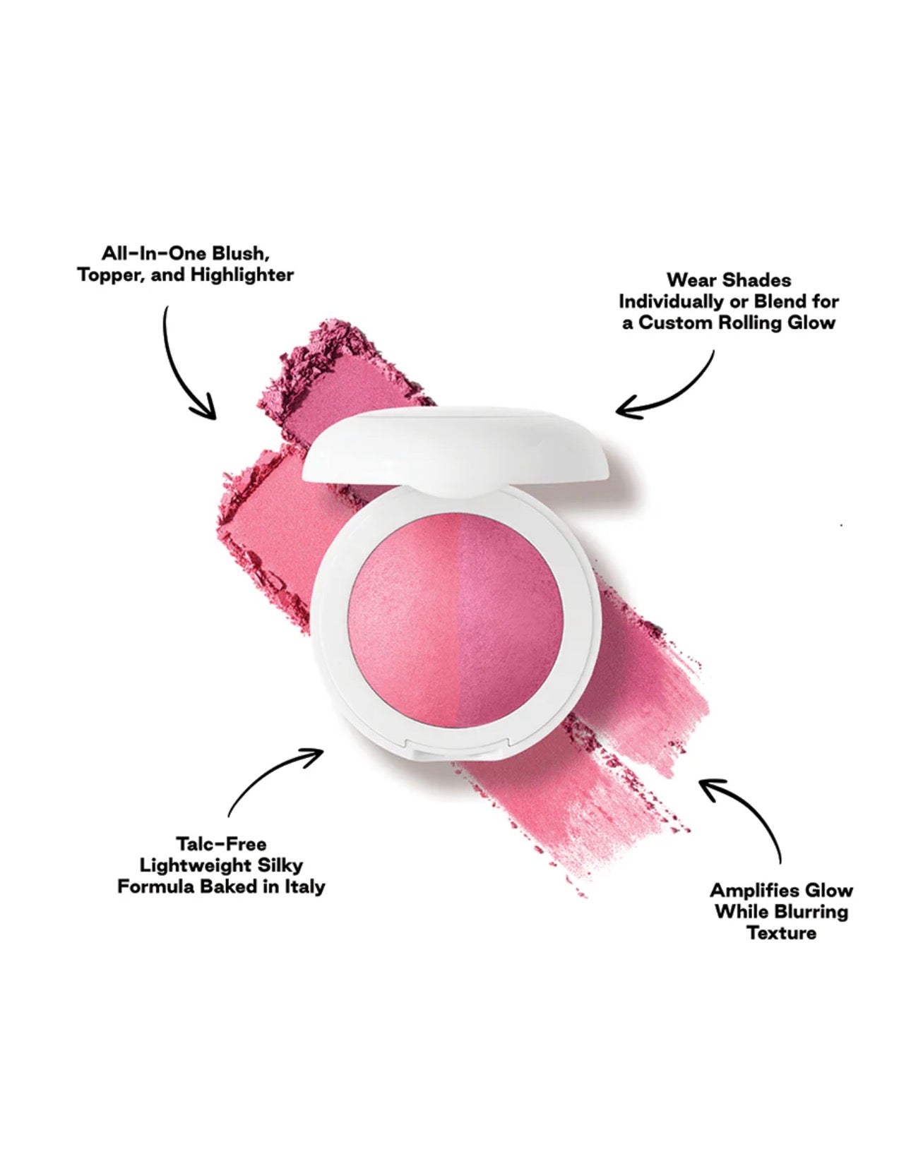 Duet Baked Blush-VIP Pink - Electric Pink / Violet Fuchsia
