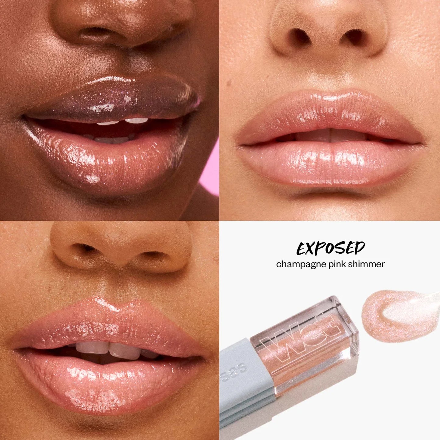 Wet Lip Oil Gloss
Plumping Peptide Lip Treatment Gloss