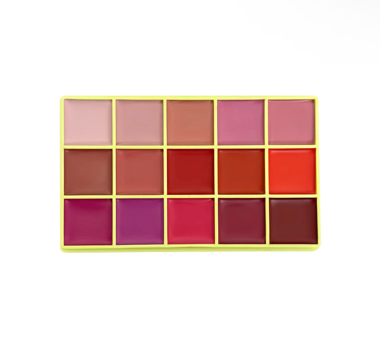 Cupid Case Lip Palette & Lip Brush Set- Rose garden