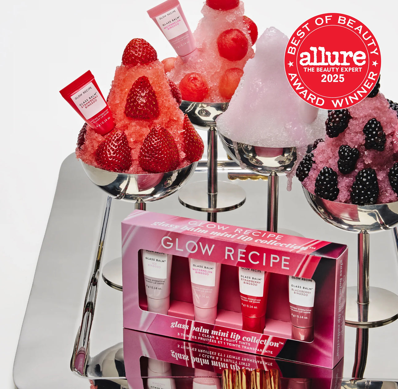 Mini Glass Balm Lip Treatment Collection