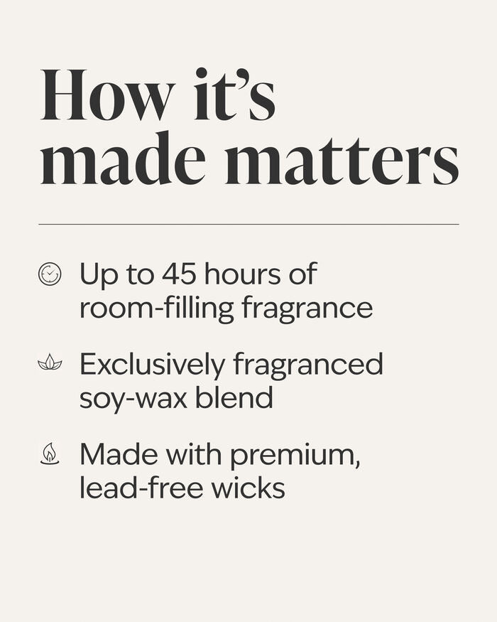 Patchouli & Rosewood - 3-Wick Candle