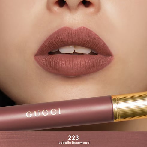Transfer-Proof Matte Liquid Lipstick-223 Isabel Rosewood - pink