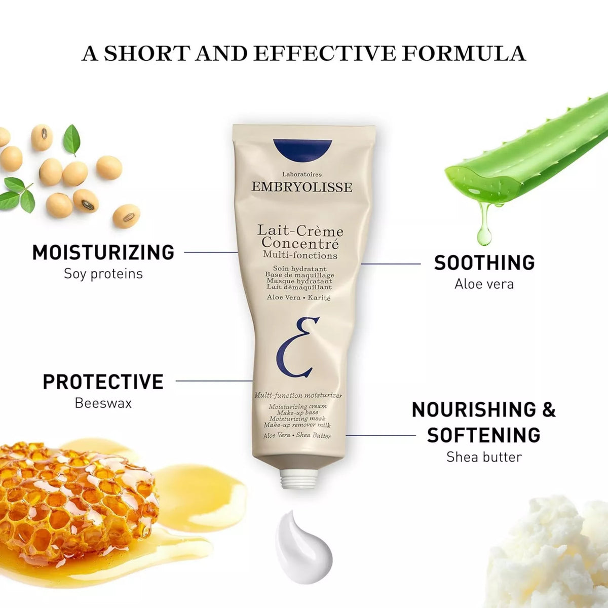 Lait-Crème Concentré - #1 Bestseller Moisturizer - Shipped directly from EMBRYOLISSE USA