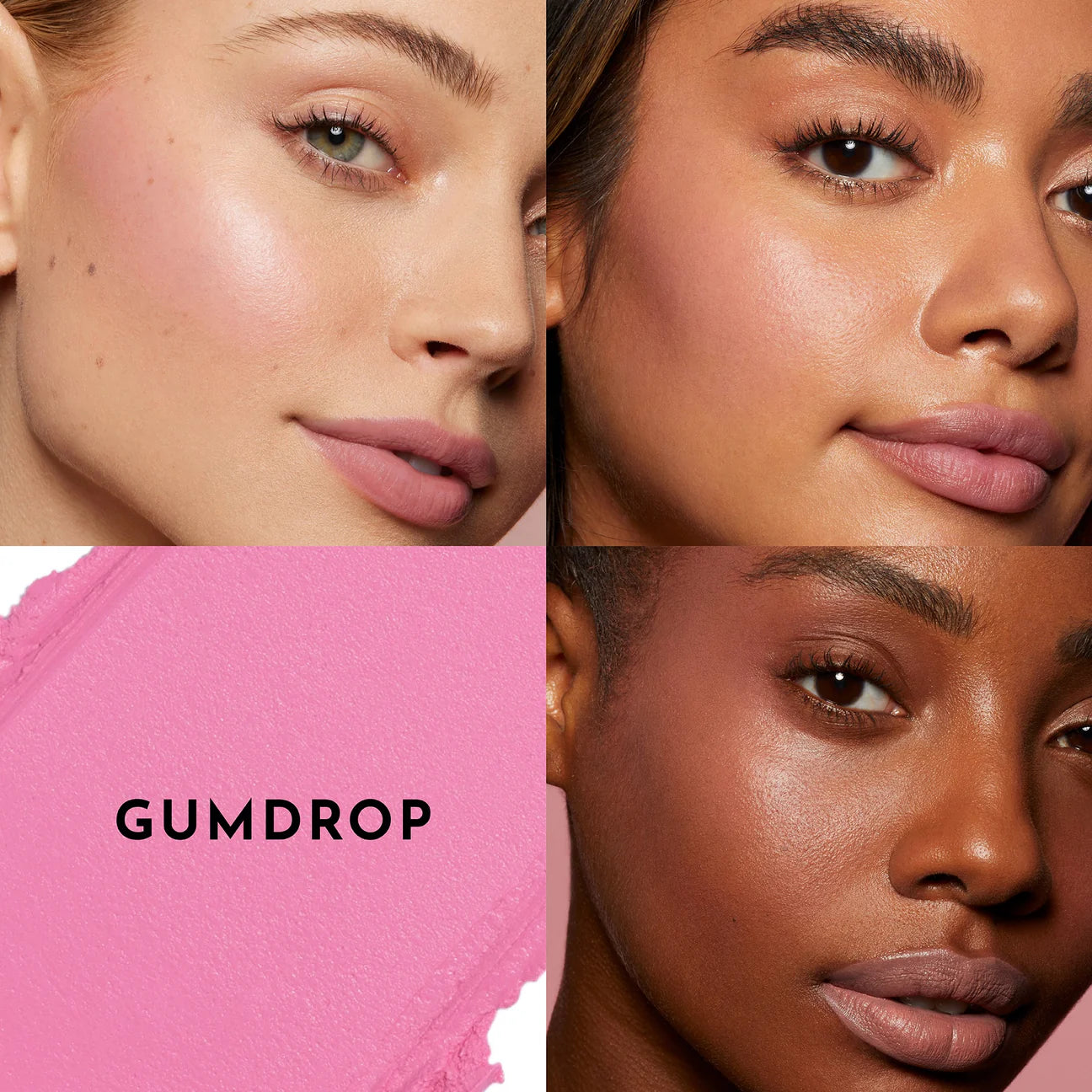 PINCH MY CHEEKS SOFT-BLUR CREAM BLUSH-Gumdrop is a bright baby pink