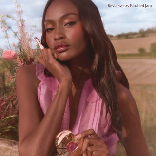Pillow Talk Long Lasting Blush Balm Sheer Lip Tint-Blushed Jam - a sheer blushed mulberry