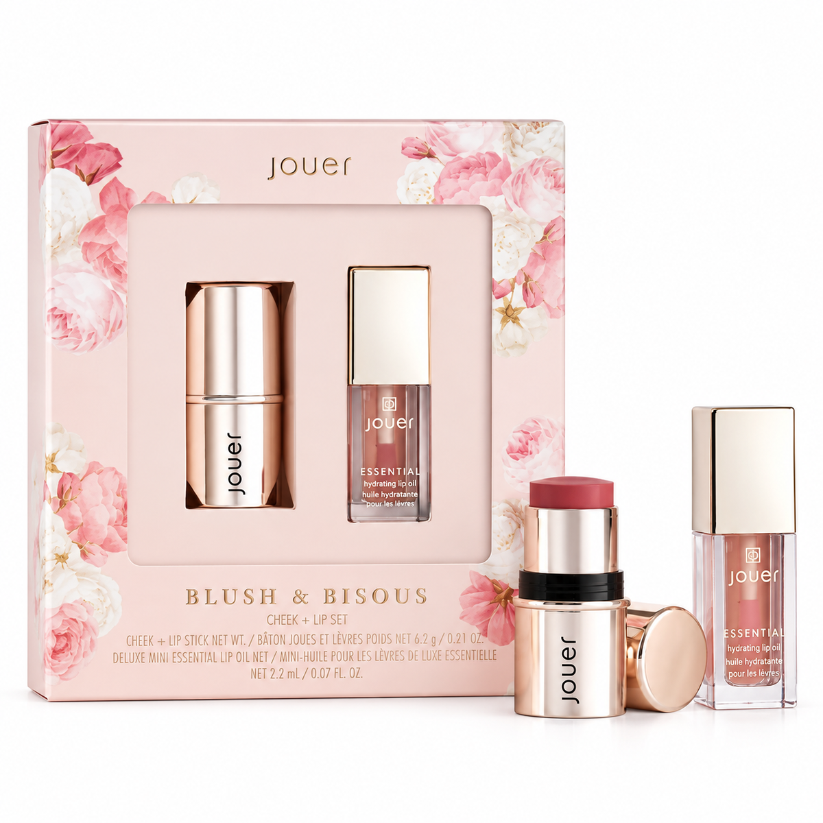 Blush & Bisous-CHEEK + LIP SET