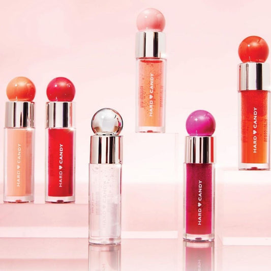 Hard candy lip oil