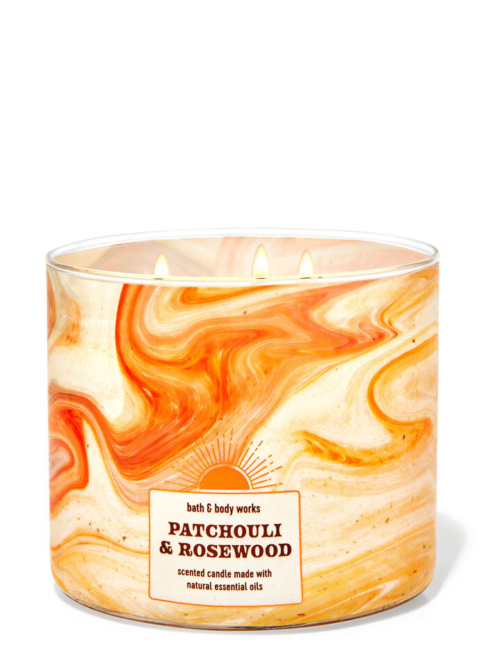 PATCHOULI & ROSEWOOD
3-Wick Candle