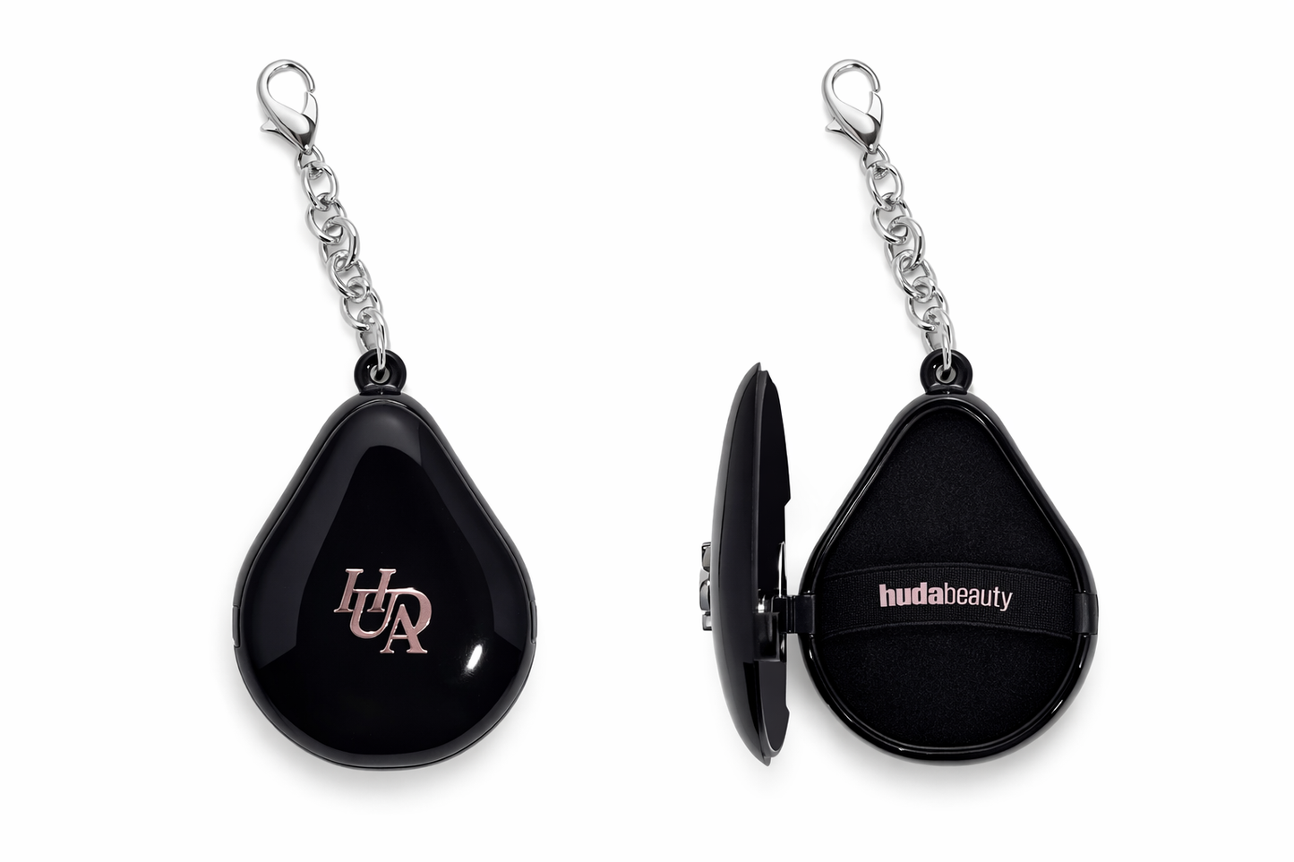 HUDA BEAUTY Powder puff case keychain