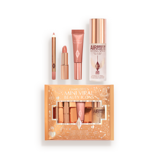 CHARLOTTE'S MINI VIRAL BEAUTY ICONS
TRAVEL SIZE MAKEUP KIT