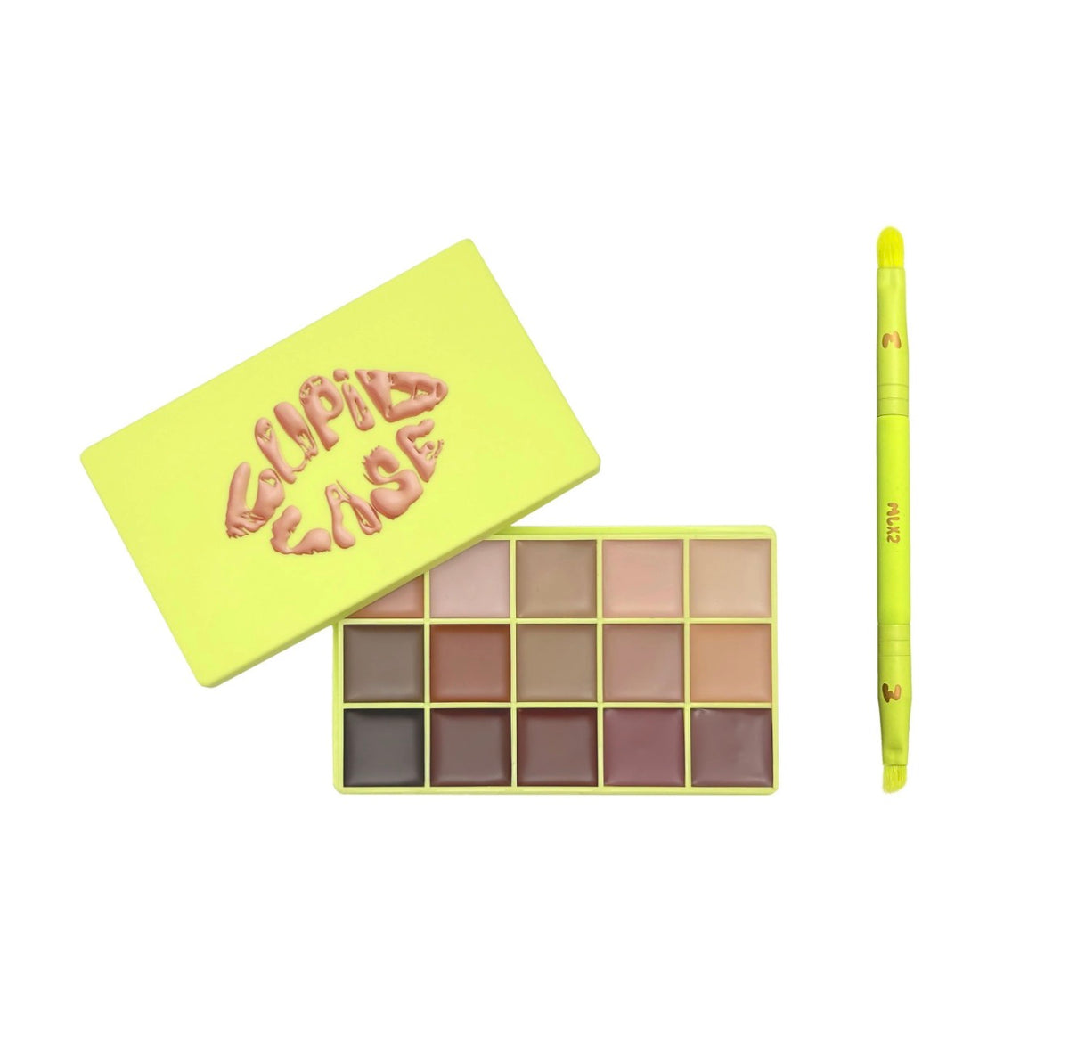 Cupid Case Lip Palette & Lip Brush Set