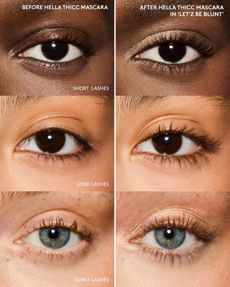 Hella Thicc Volumizing Mascara-Let'z Be Blunt - Brown