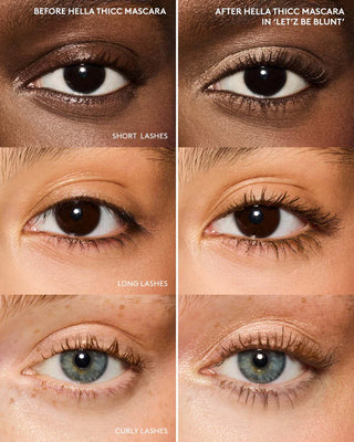Hella Thicc Volumizing Mascara-Let'z Be Blunt - Brown