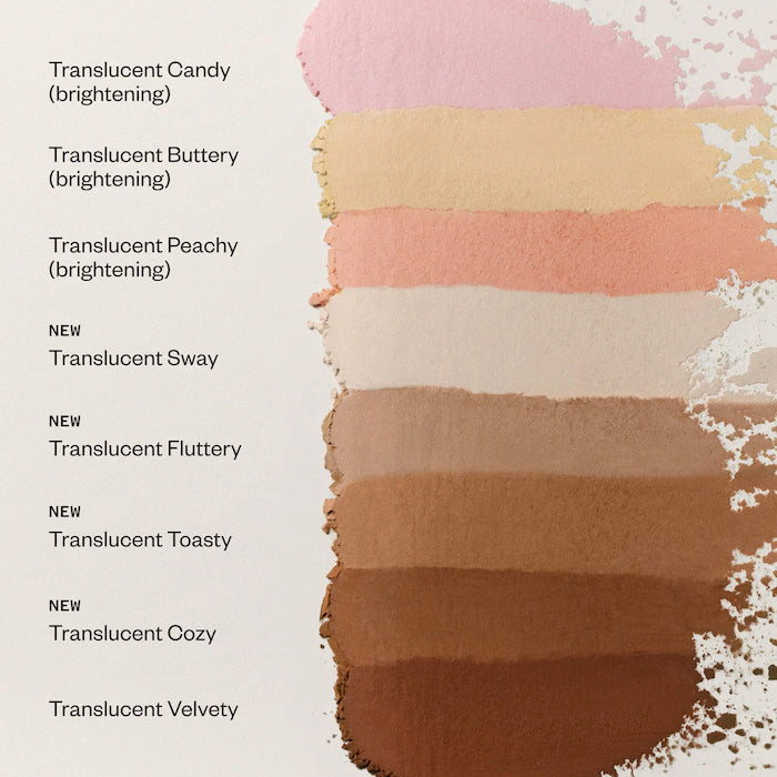 Cloud Set Loose Translucent Talc-Free Setting + Blurring Powder-Translucent Candy - Brightening Ultra Sheer Pink ( #1 Powder in  America )