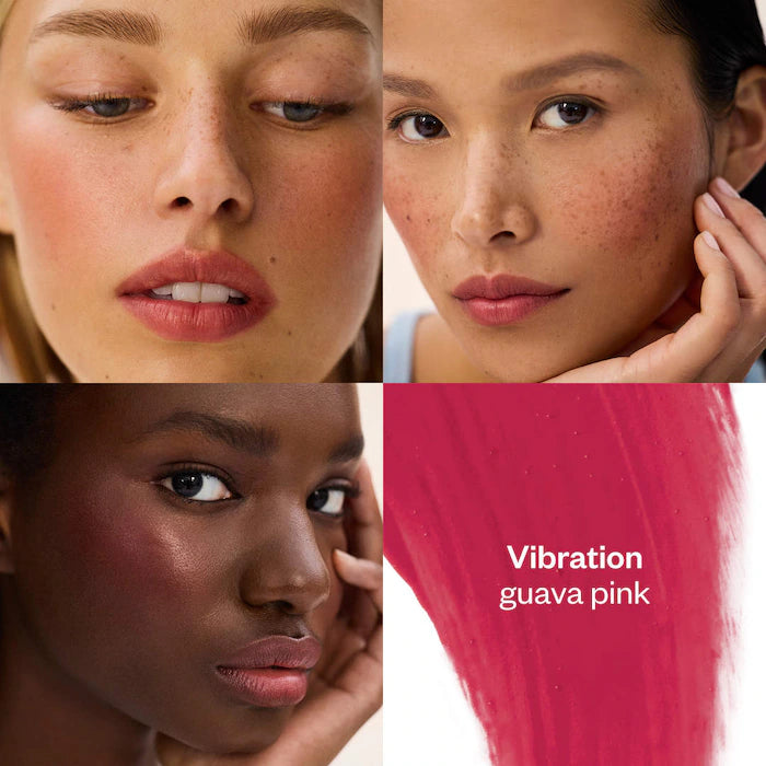 Impressionist Multistick Cream Blush Stick + Lip Color/Vibration - Guava pink that melts in for sun-struck vitality