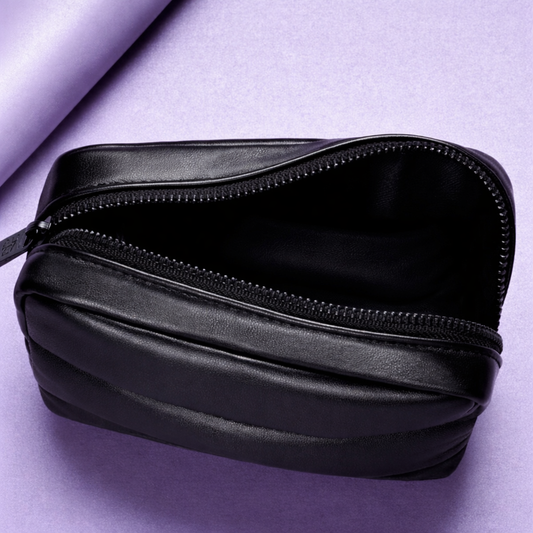 Nars leather cosmetic pouch ( No products included )