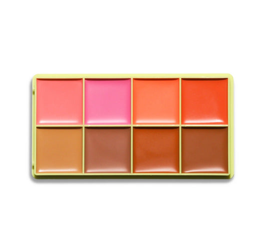 Curve Case Cream Makeup Palette-Light