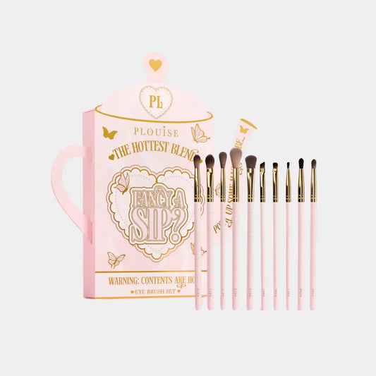P.LOUISE COSMETICS 10-Piece Eye Brush Set