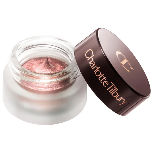 Eyes To Mesmerize Cream Eyeshadow-Pillow Talk - dusty-pink with rose-gold sparkle ( Best-seller )
