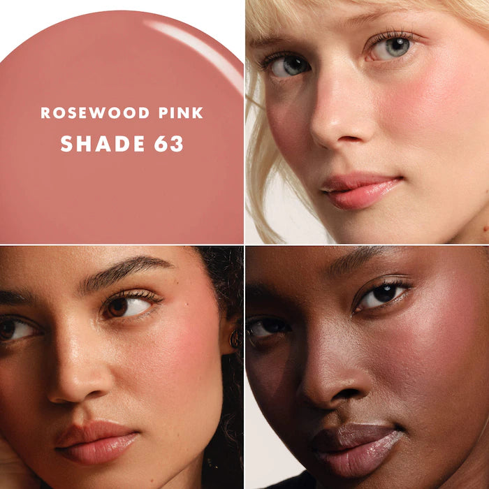 Armani Beauty - Luminous Silk Cheek Tint Liquid Blush Duo Set Natural & Shine- 63 Rosewood pink