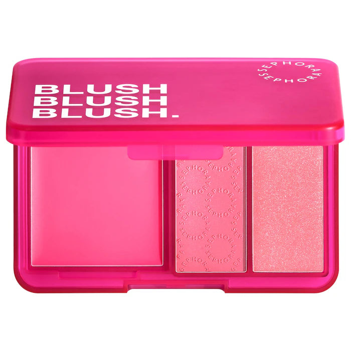 Blush Blush Blush. Cream & Powder Palette-01 Candy Lover - fresh pink blush palette
