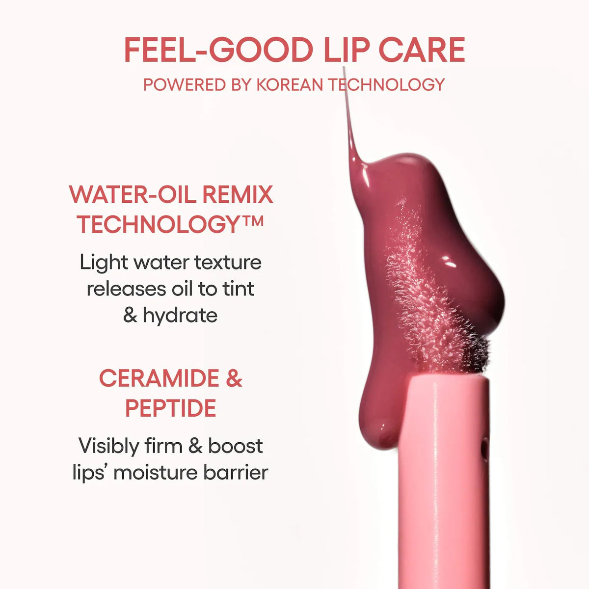 JuicePop Box Hydrating & Lightweight Oil Lip Tint - MOCHA REMIX