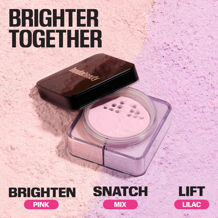 Easy Bake Loose Powder Brightening + Correcting Duo-Cherry Lilac - cherry blossom cake