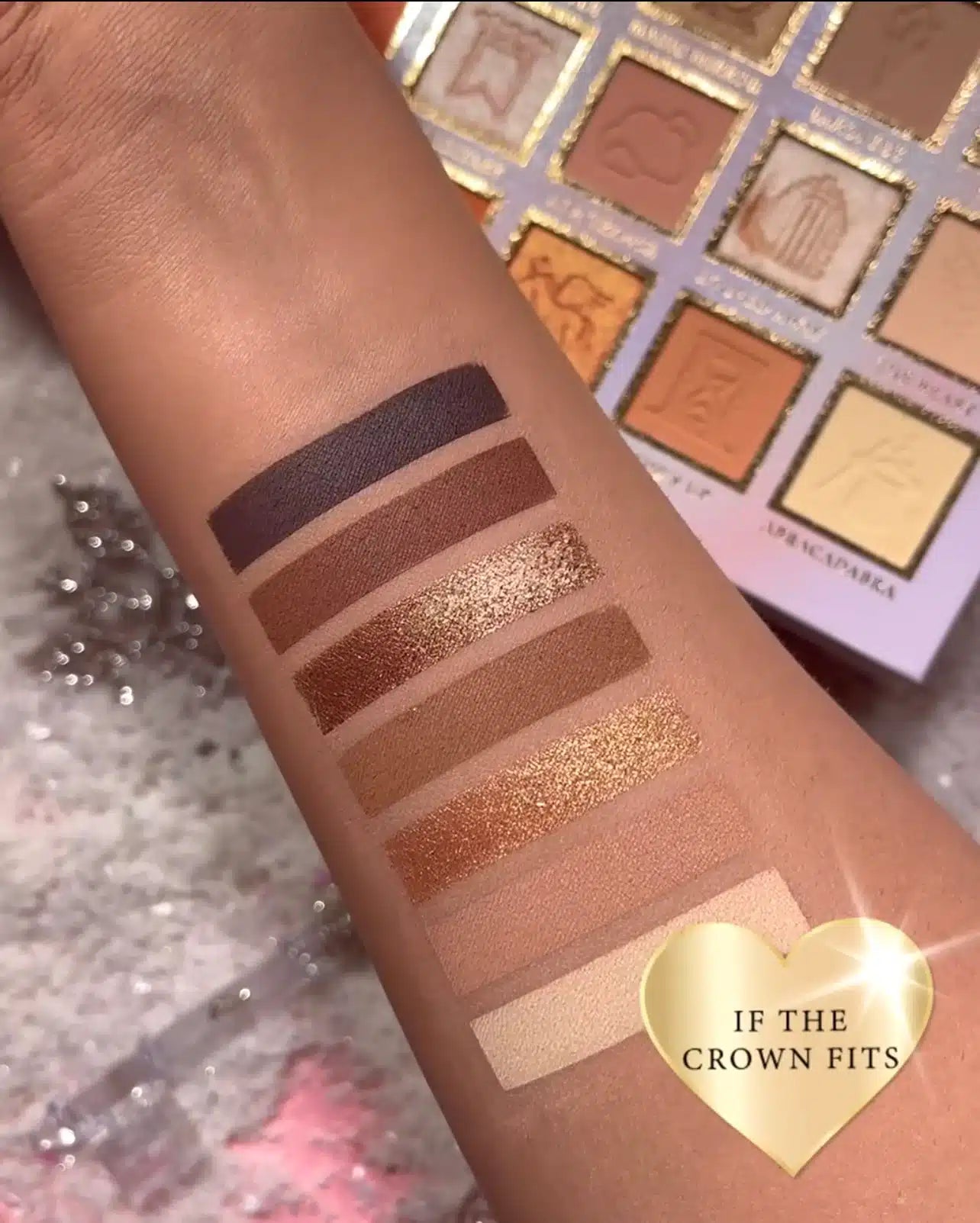If the crown fits eyeshadow palette