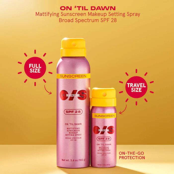 On 'Til Dawn Makeup Setting Spray with SPF 28